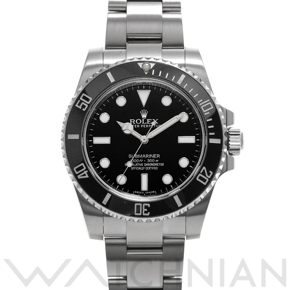 ロレックス サブマリーナ 114060 ブラック メンズ 時計 【中古】【wristwatch】