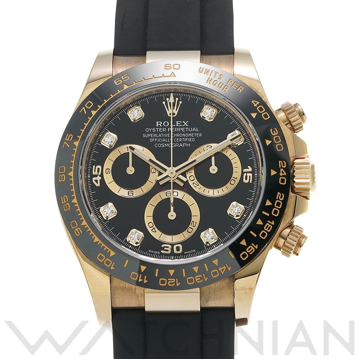 ロレックス コスモグラフ デイトナ 116518LNG ブラック/ダイヤモンド メンズ 時計 【中古】【wristwatch】