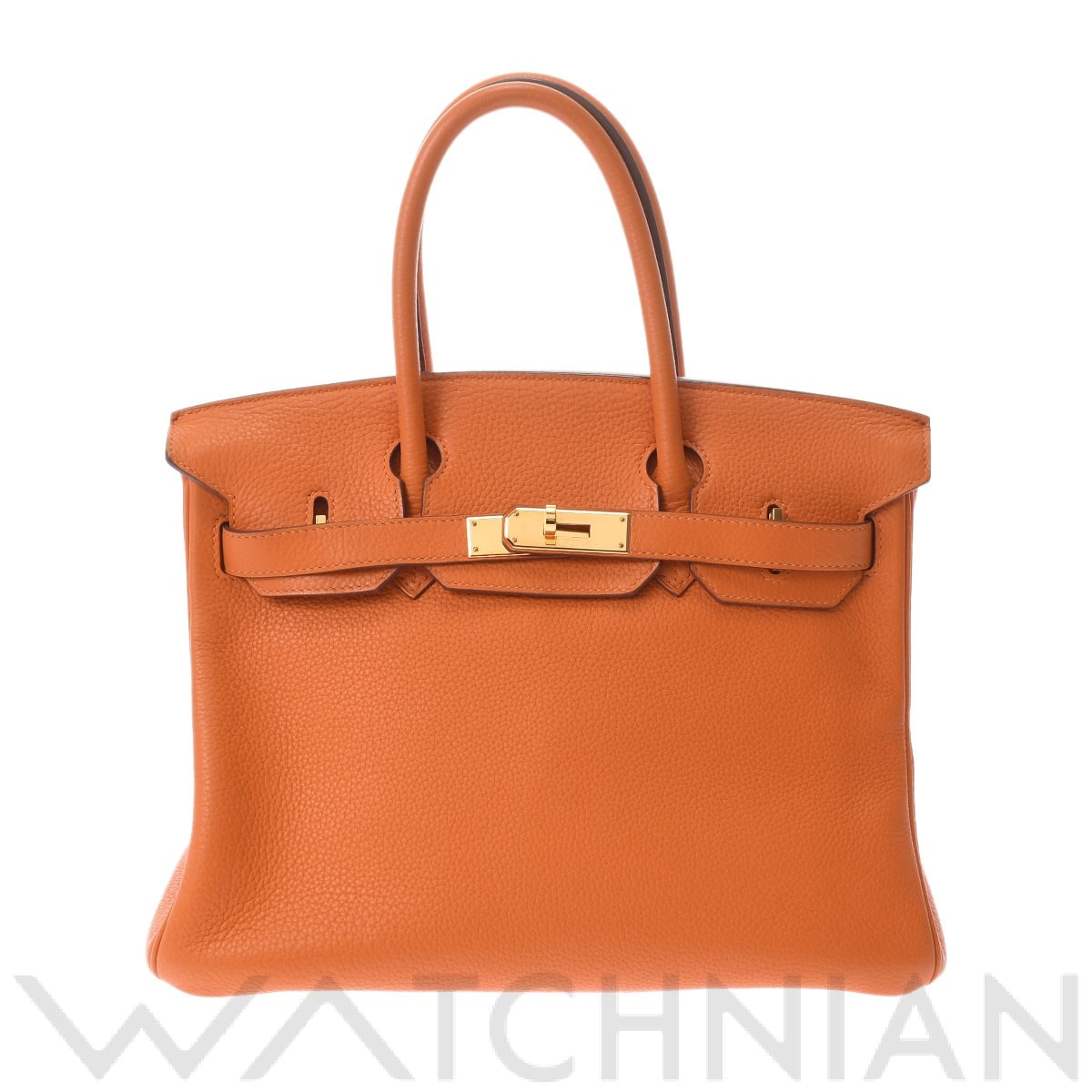 エルメス / HERMES バーキン30 オレンジ/ゴールド金具 トリヨンクレマンス レディース バッグ 【中古】【bag】