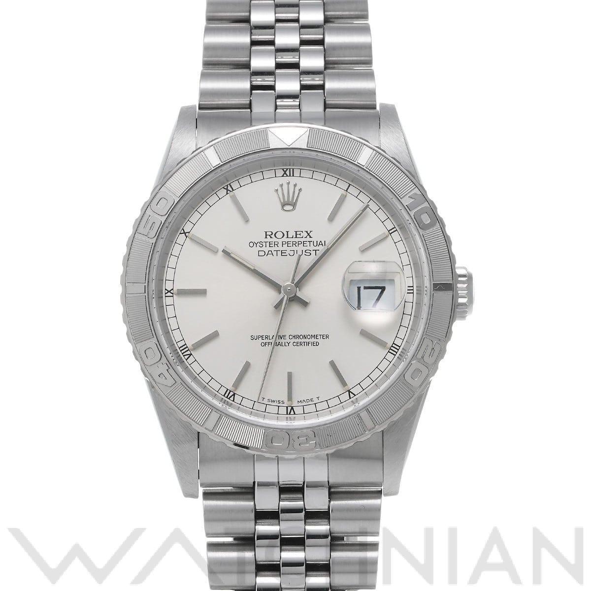 ロレックス デイトジャスト サンダーバード 16264 シルバー メンズ 時計 【中古】【wristwatch】