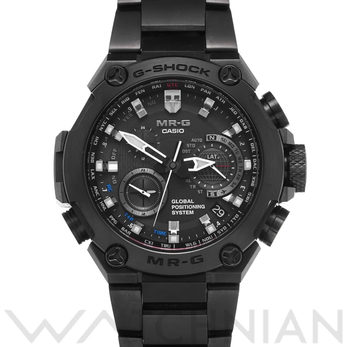 カシオ G-SHOCK MR-G G1000シリーズ MRG-G1000B-1AJR ブラック メンズ 時計 【中古】【wristwatch】