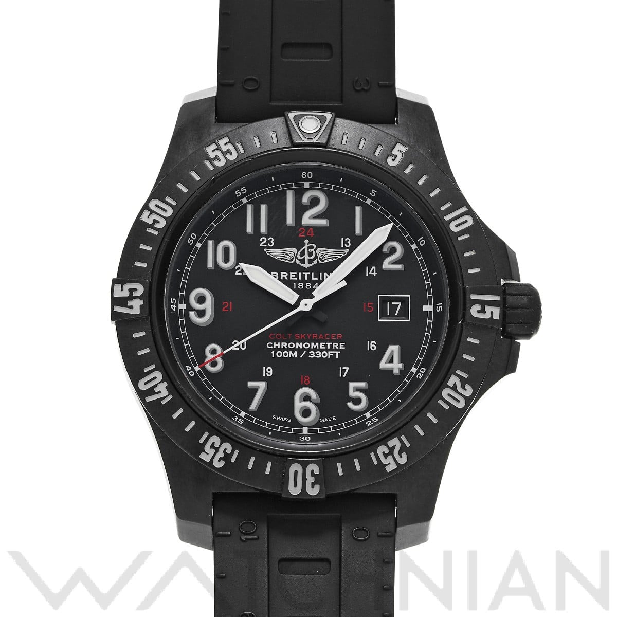 コルト スカイレーサー X74320E4/BF87 ブラック ブライトリング BREITLING メンズ 【中古】