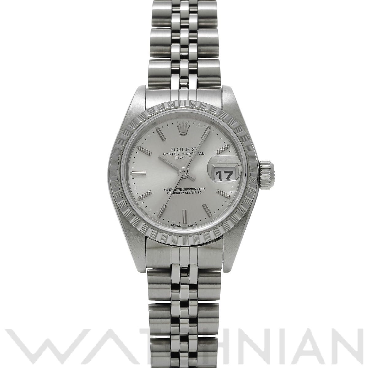 オイスターパーペチュアル デイト 79240 F番(2004年頃製造) シルバー ロレックス ROLEX レディース 【中古】