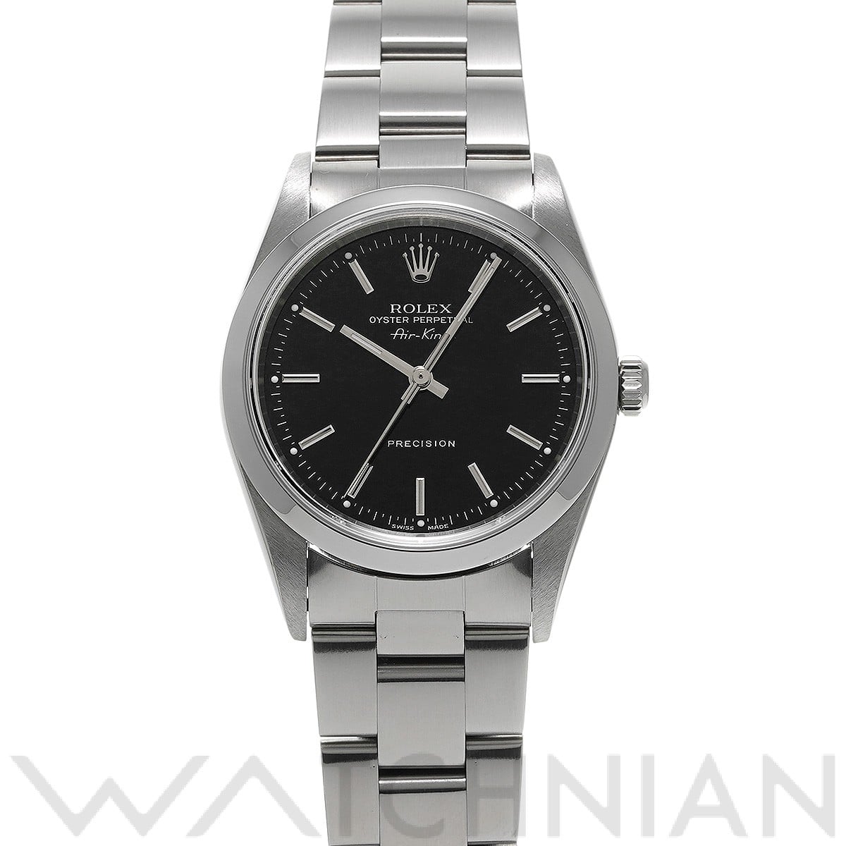 ロレックス エアキング 14000M ブラック メンズ 時計 【中古】【wristwatch】