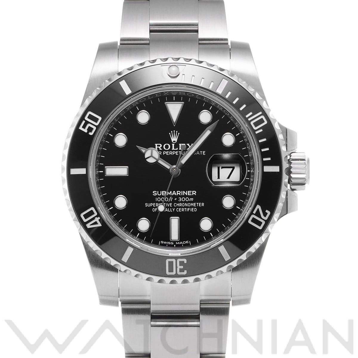 ロレックス サブマリーナ デイト 116610LN ブラック メンズ 時計 【中古】【wristwatch】