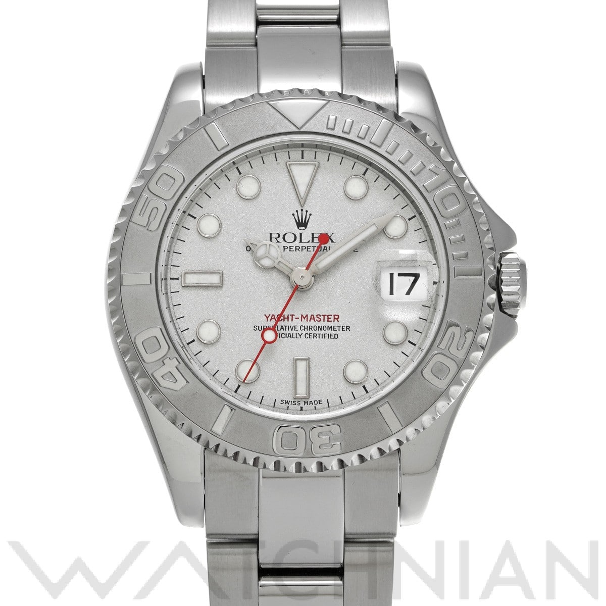 ヨットマスター 34 168622 P番(2001年頃製造) グレー ロレックス ROLEX ユニセックス 【中古】