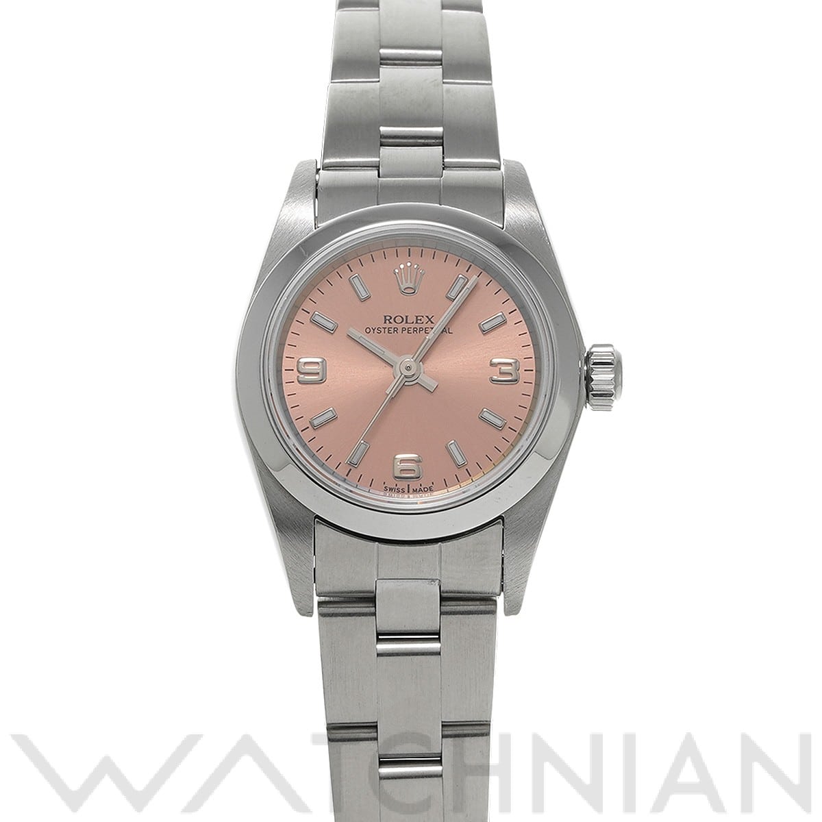 ロレックス / ROLEX オイスターパーペチュアル 76080 ピンク レディース 時計 【中古】【wristwatch】