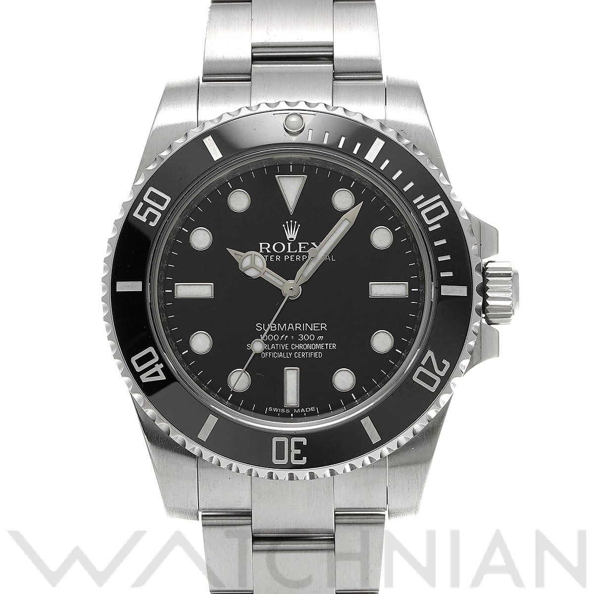 ロレックス サブマリーナ 114060 ブラック メンズ 時計 【中古】【wristwatch】