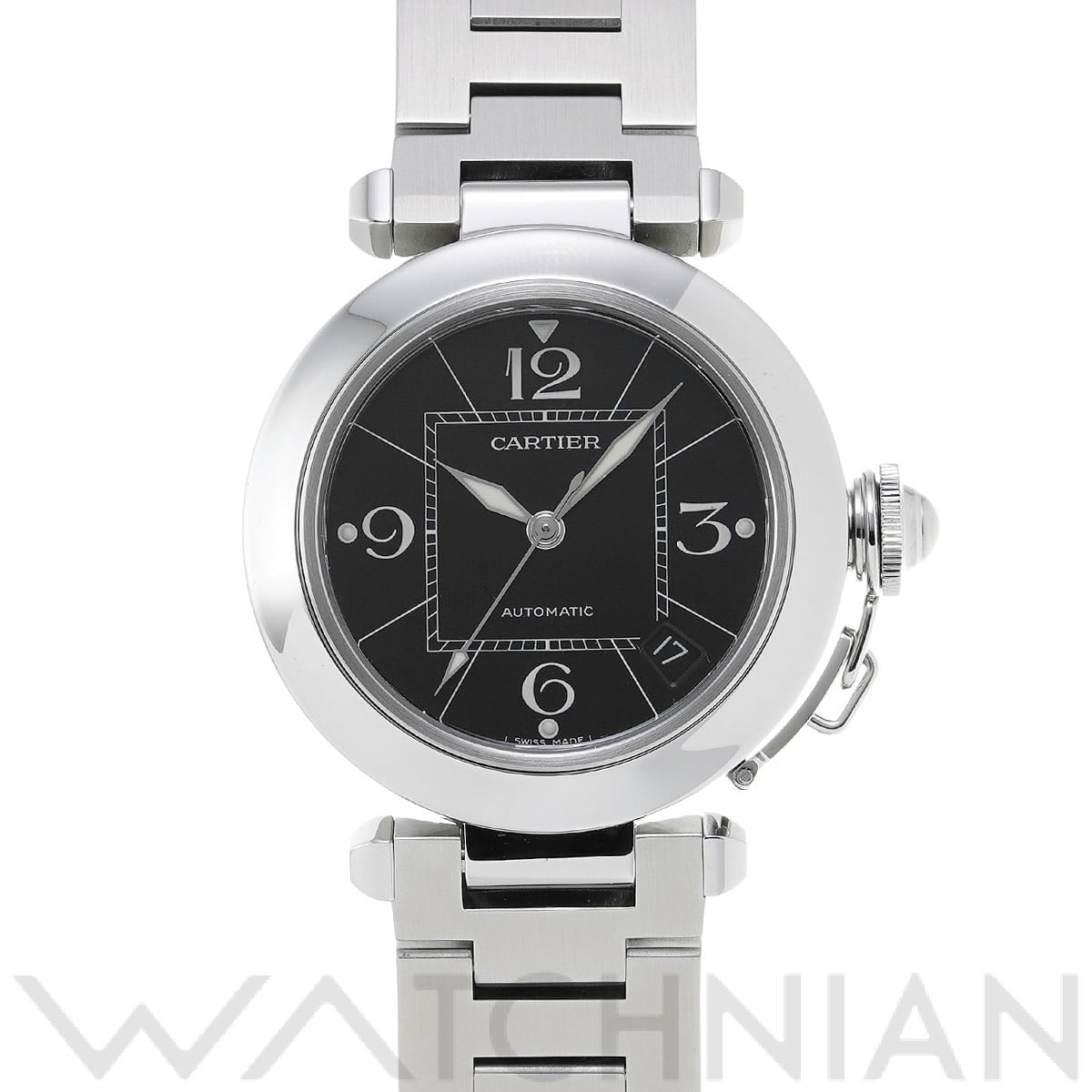 カルティエ / CARTIER パシャC W31076M7 ブラック ユニセックス 時計 【中古】【wristwatch】