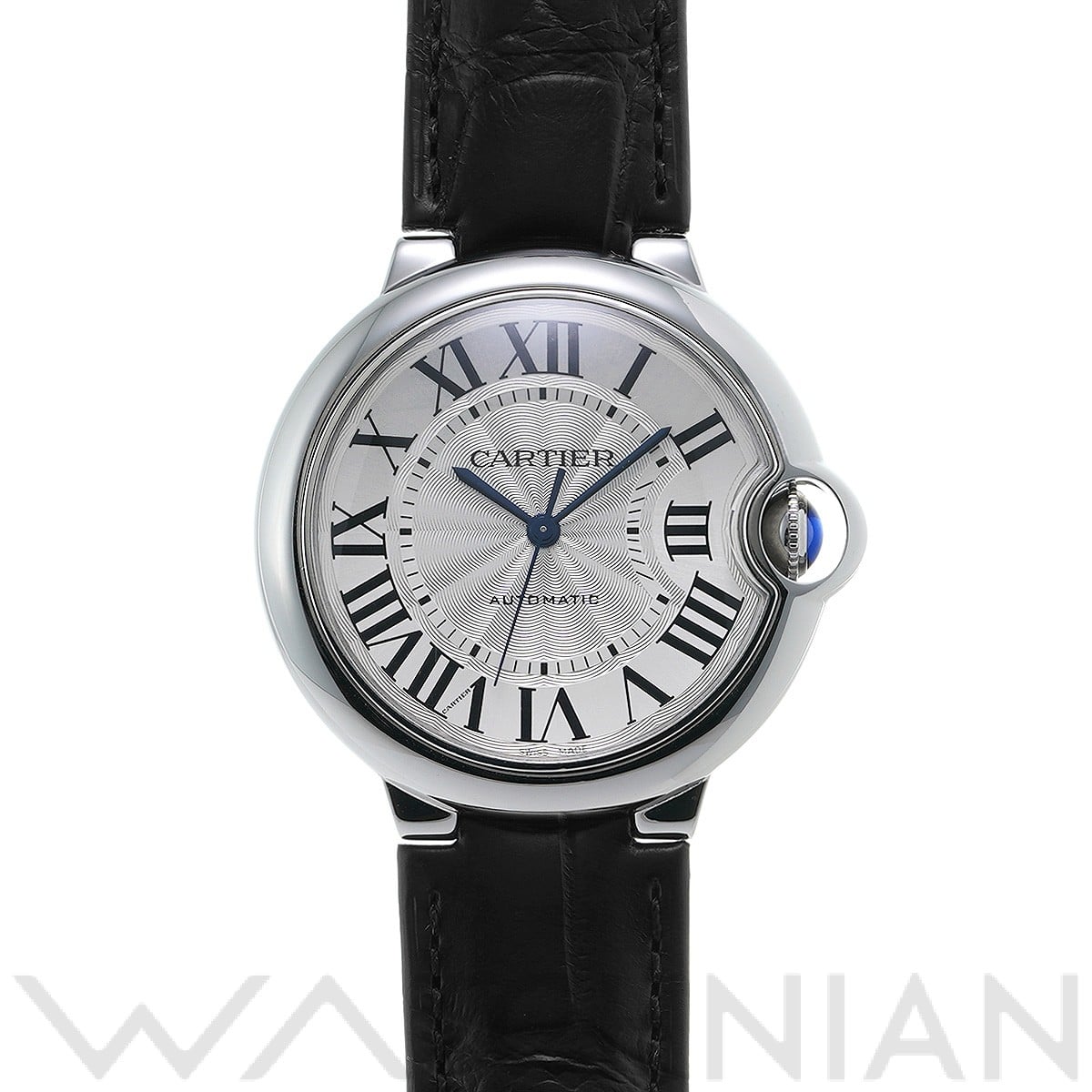 カルティエ / CARTIER バロンブルー ドゥ カルティエ 36mm W69017Z4 シルバー ユニセックス 時計 【中古】【wristwatch】