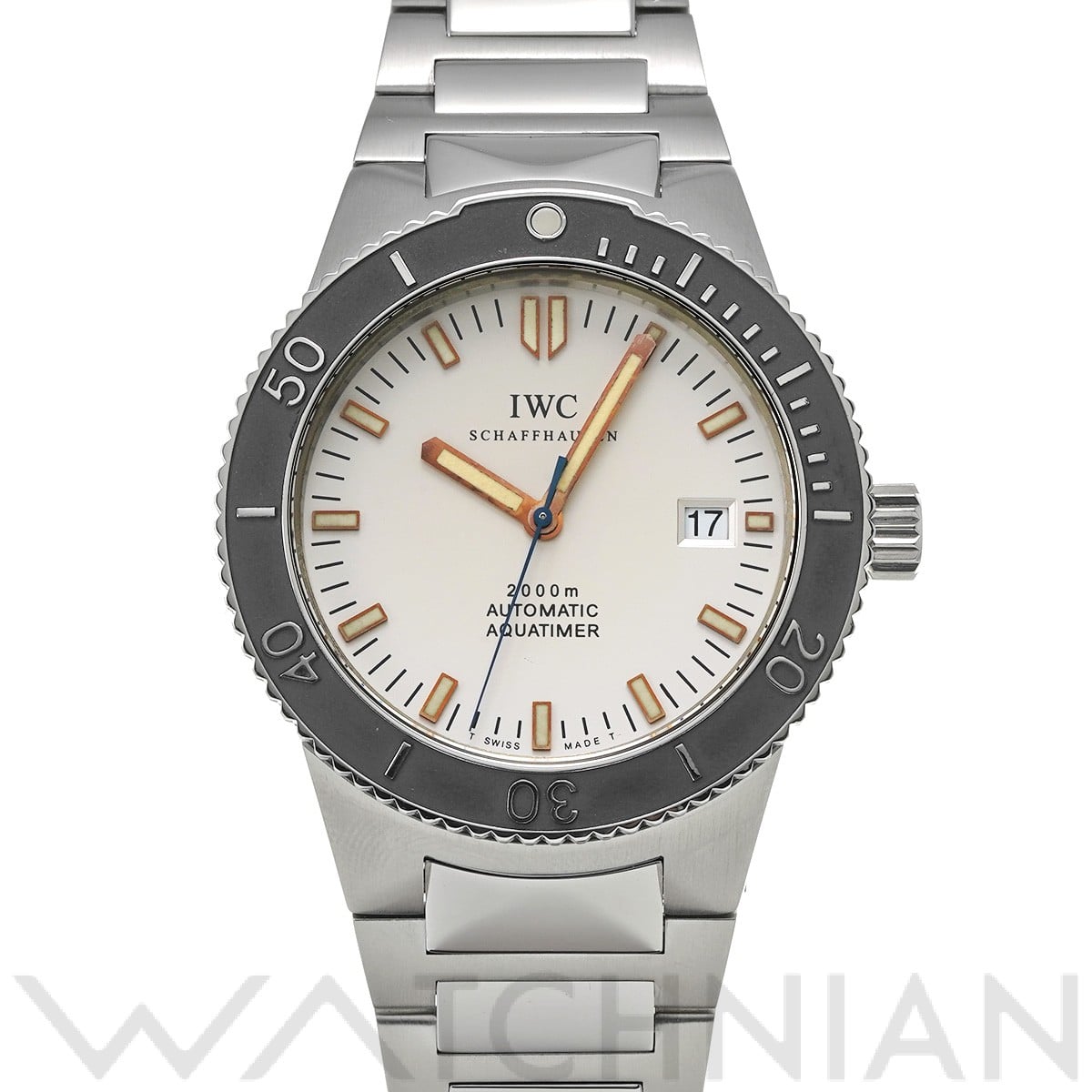 IWC GST アクアタイマー IW353603 シルバー メンズ 時計 【中古】【wristwatch】