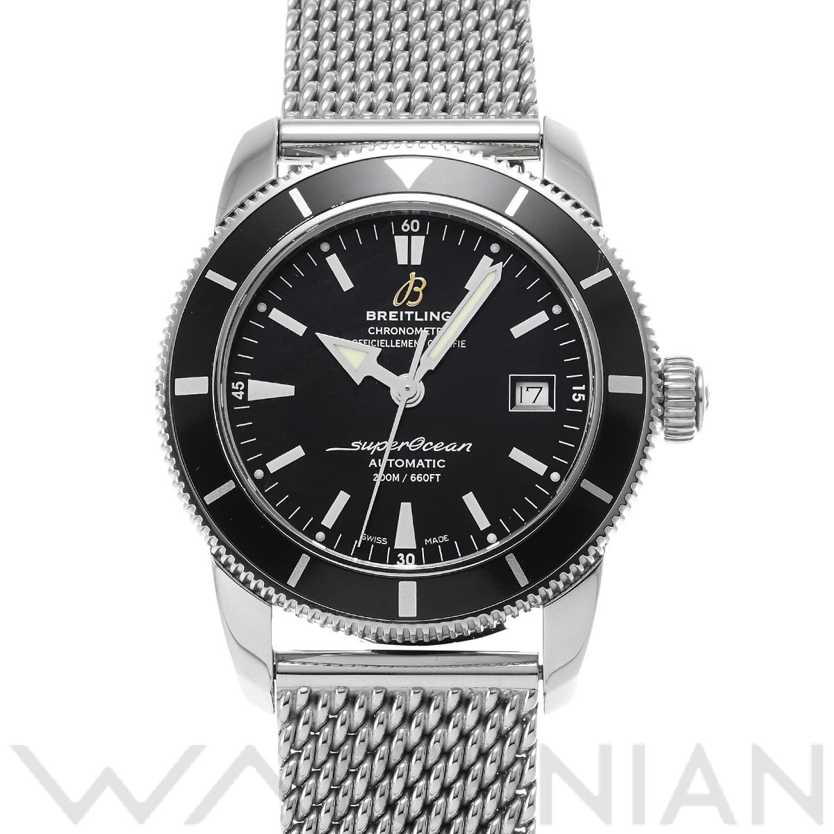 ブライトリング / BREITLING スーパーオーシャン ヘリテージ 42 A1732124/BA61 ブラック メンズ 時計 【中古】【wristwatch】