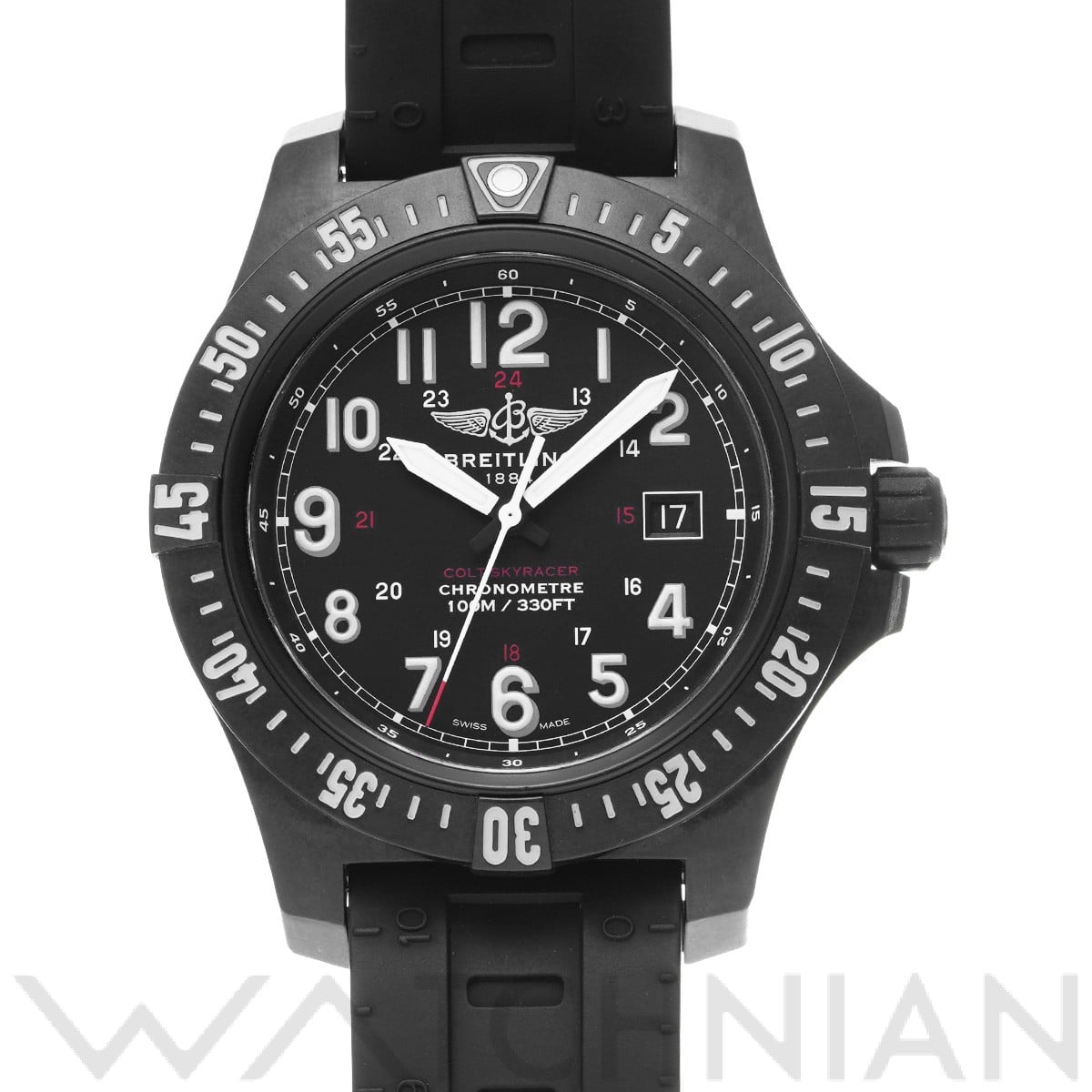 コルト スカイレーサー X74320E4/BF87 ブラック ブライトリング BREITLING メンズ 【中古】