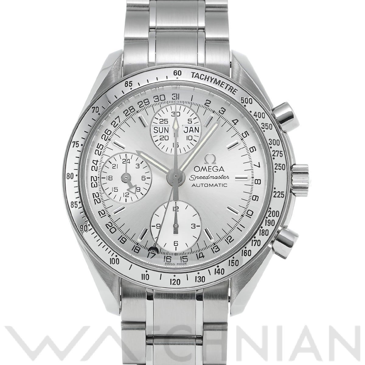 オメガ / OMEGA スピードマスター トリプルカレンダー 3523.30 シルバー メンズ 時計 【中古】【wristwatch】
