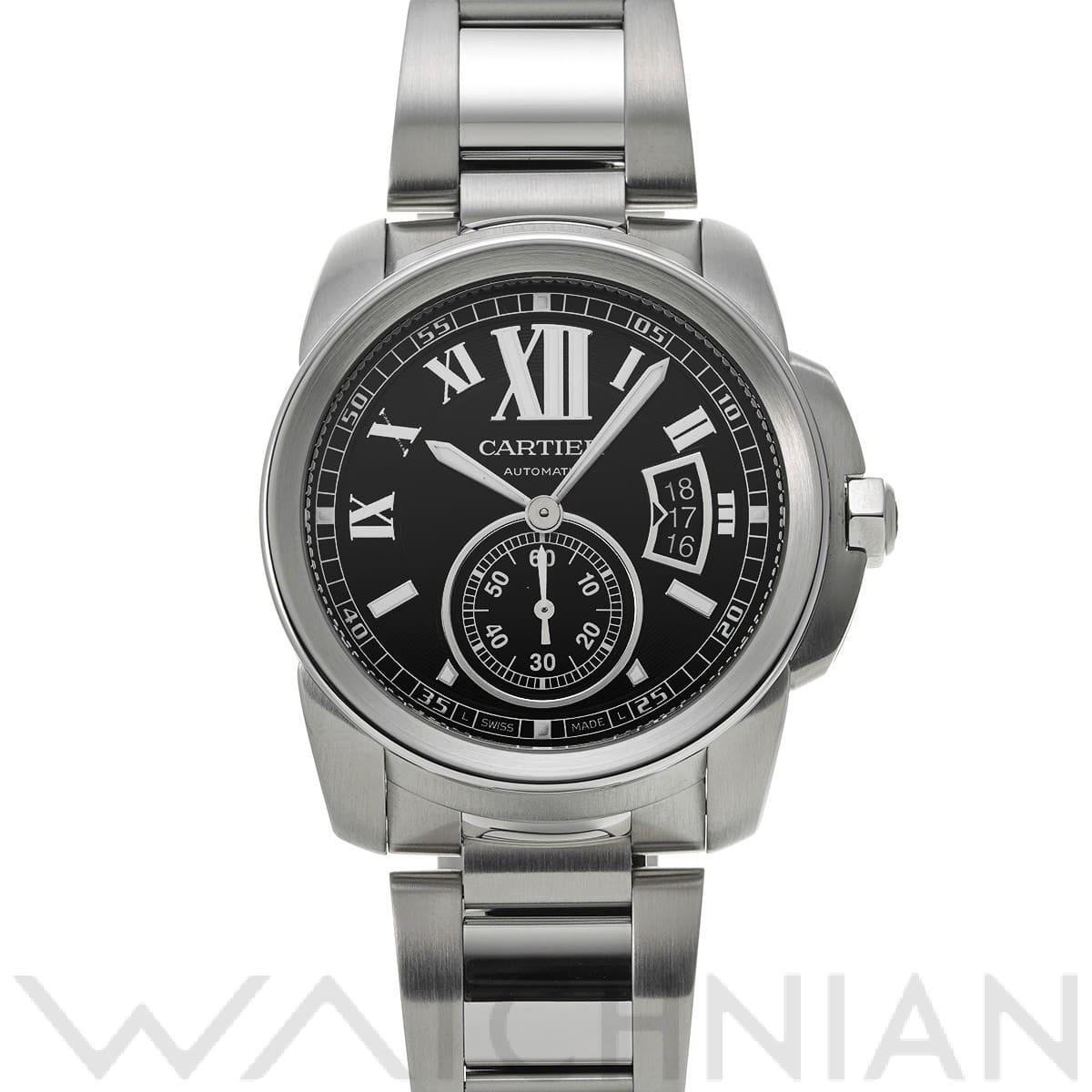 カルティエ / CARTIER カリブル ドゥ カルティエ W7100016 ブラック メンズ 時計 【中古】【wristwatch】