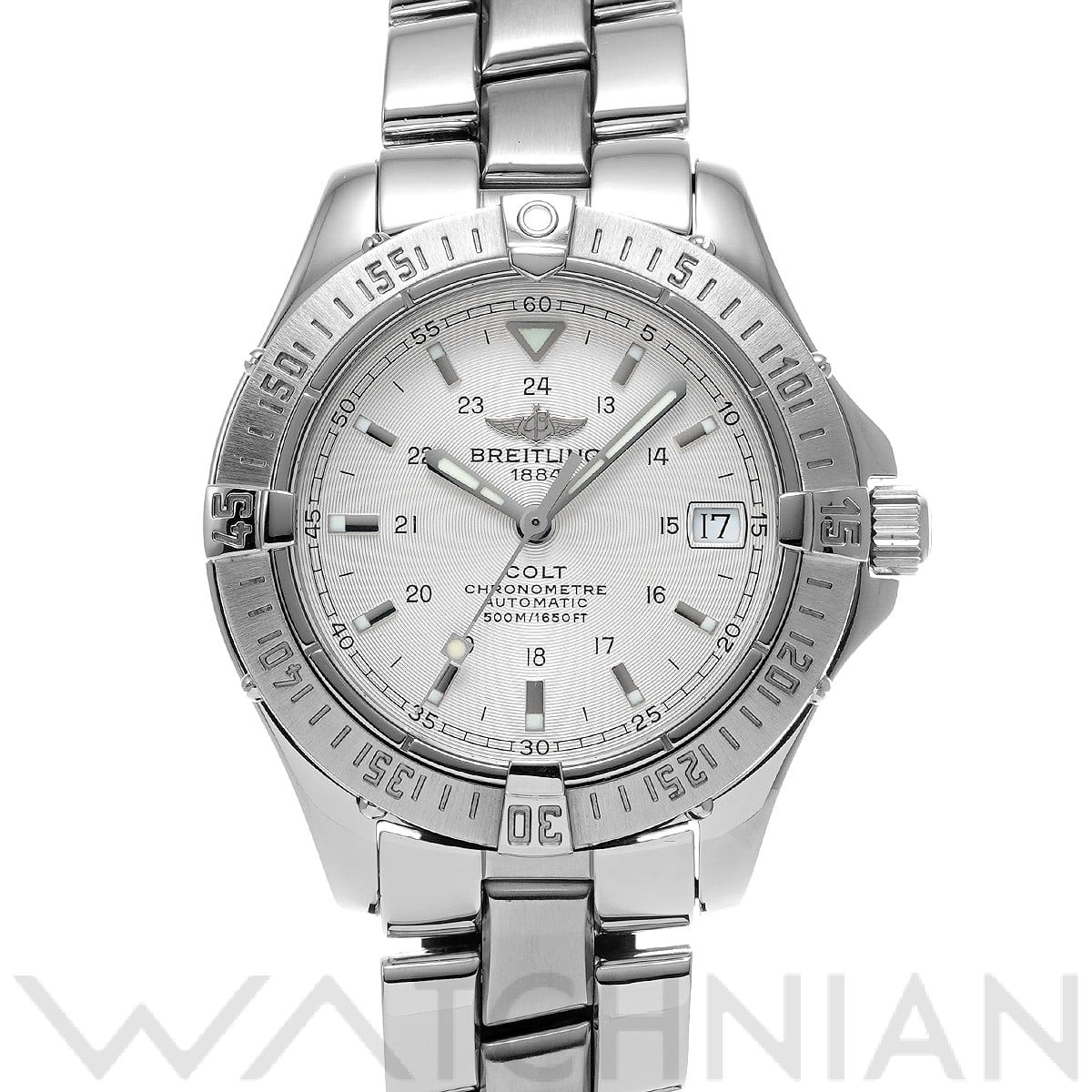 ブライトリング / BREITLING コルト オートマティック A171G22FA シルバー メンズ 時計 【中古】【wristwatch】