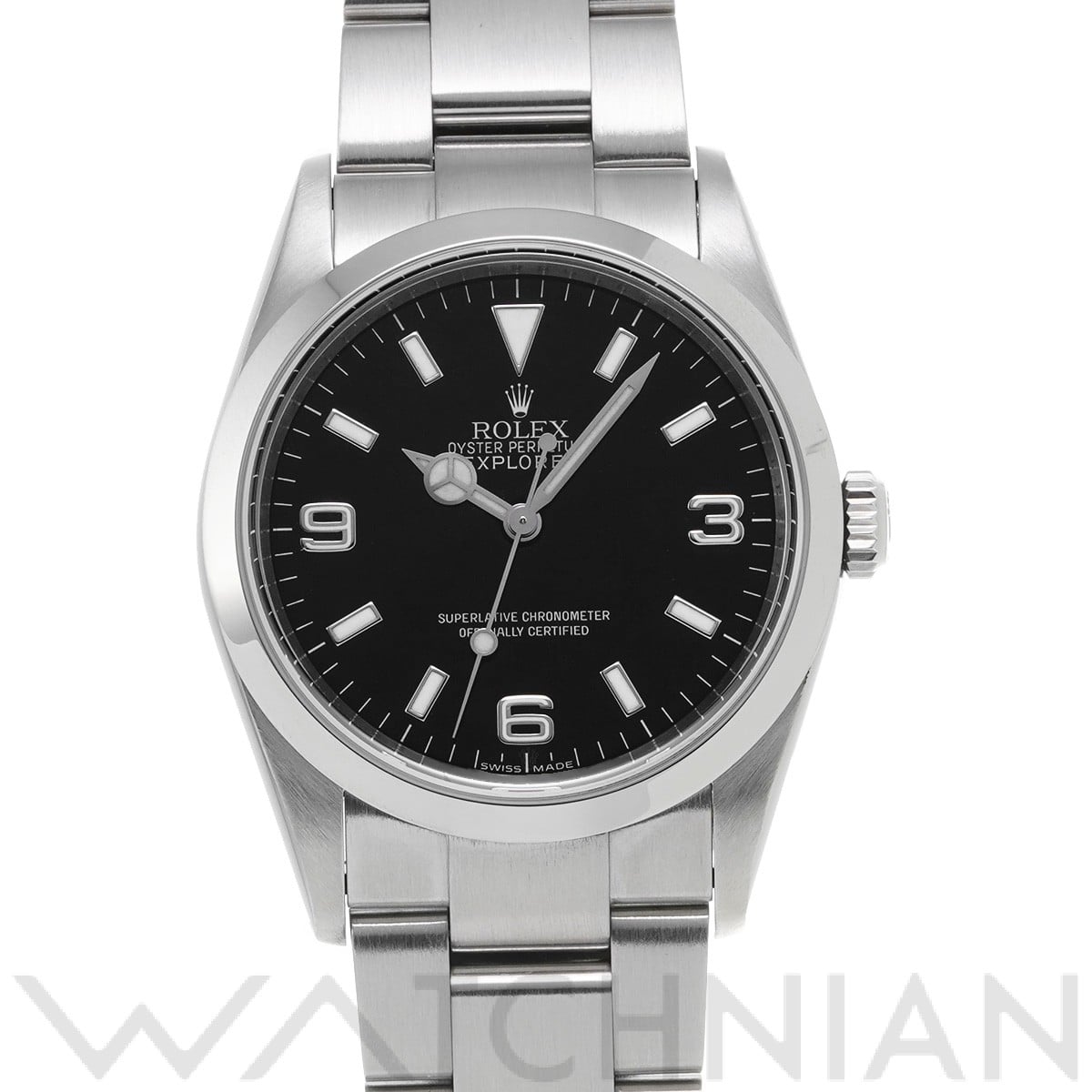 ロレックス エクスプローラー 114270 ブラック メンズ 時計 【中古】【wristwatch】