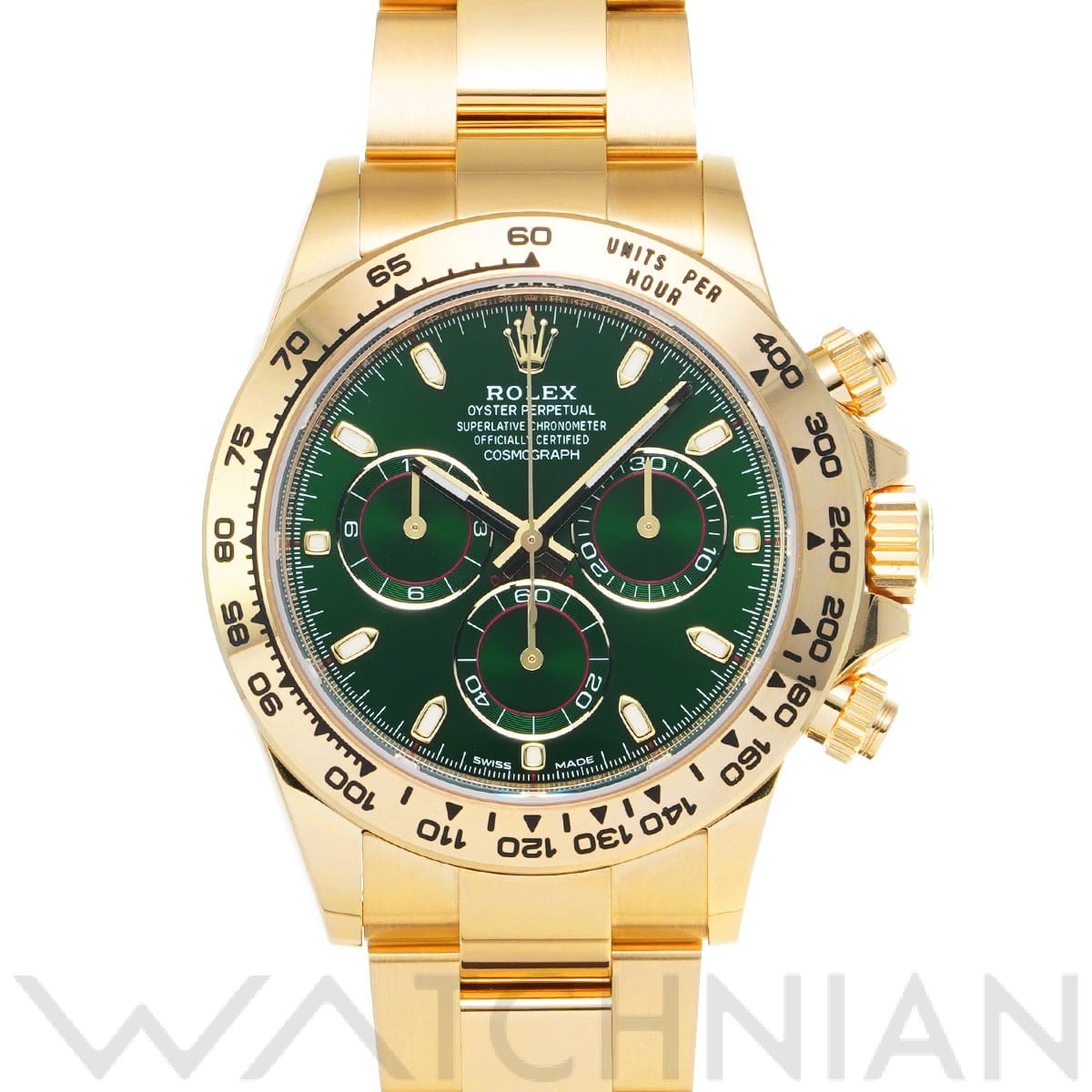 ロレックス コスモグラフ デイトナ 116508 ブライトグリーン メンズ 時計 【中古】【wristwatch】