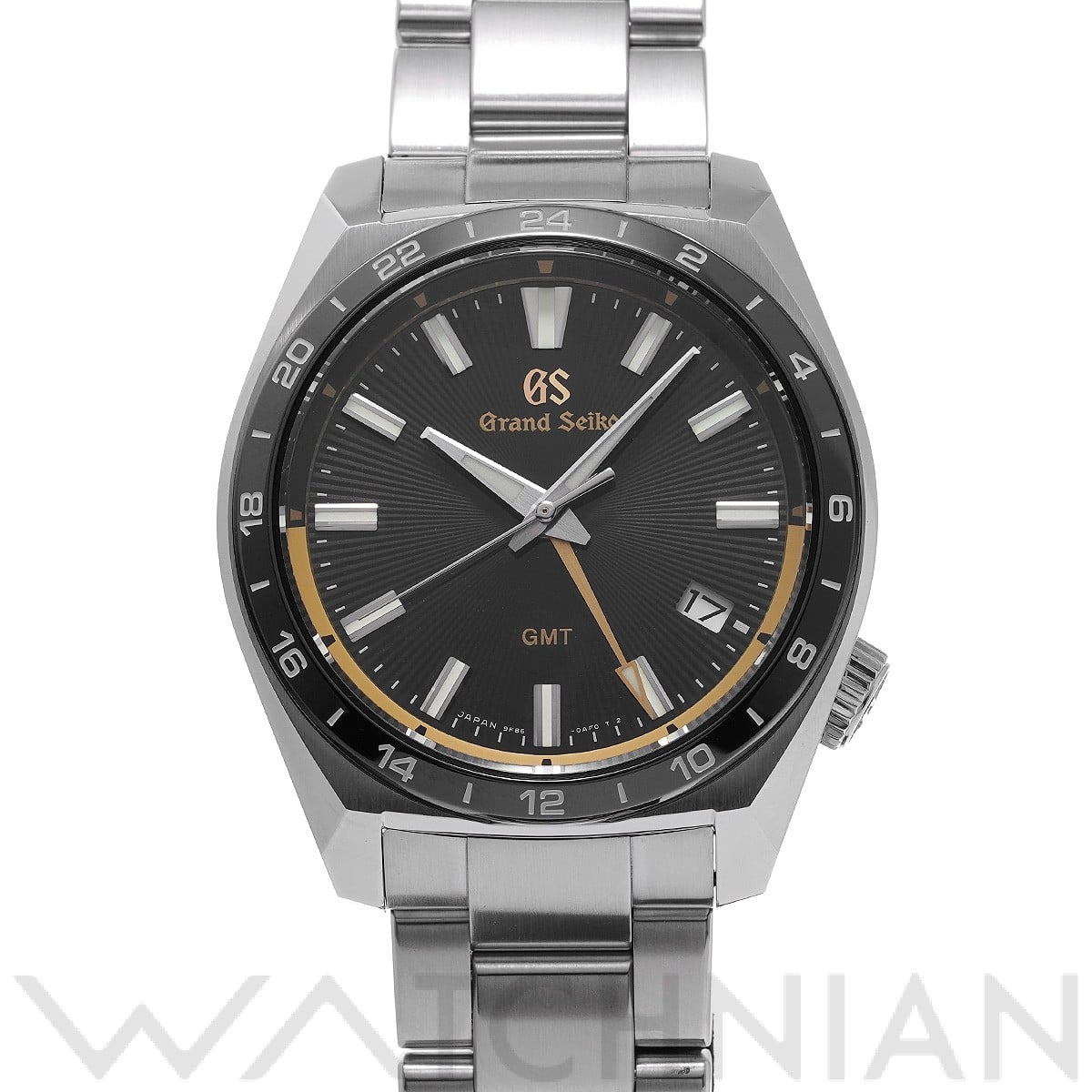 グランドセイコー / Grand Seiko スポーツコレクション クォーツ GMT 140th SBGN023 ブラック メンズ 時計 【中古】【wristwatch】