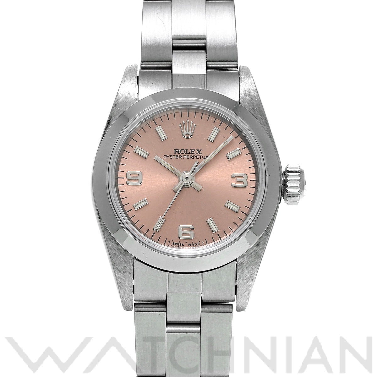 ロレックス / ROLEX オイスターパーペチュアル 67180 ピンク レディース 時計 【中古】【wristwatch】