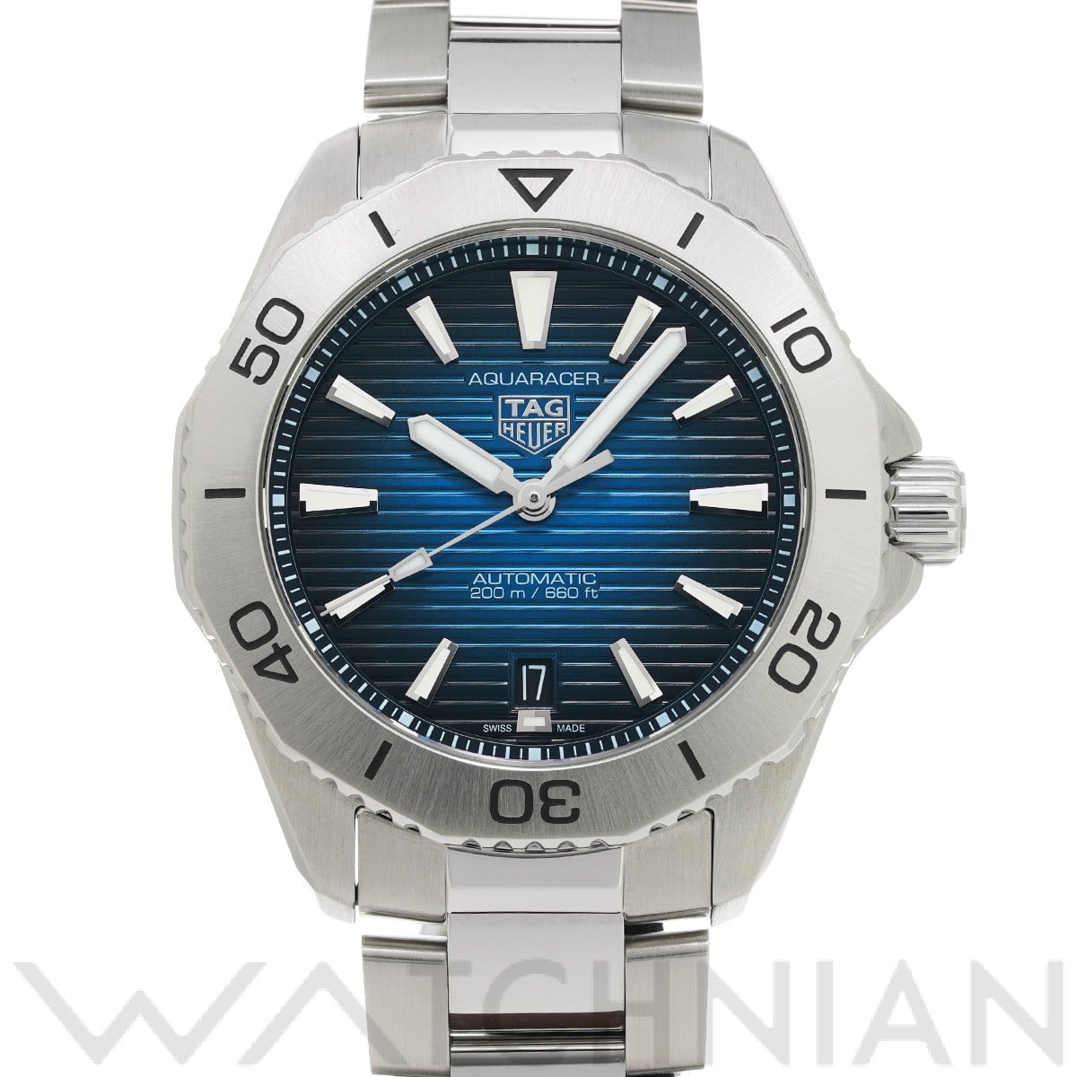 タグ ホイヤー / TAG HEUER アクアレーサー プロフェッショナル 200 キャリバー5 WBP2111.BA0627 ブルー メンズ 時計 【中古】【wristwatch】