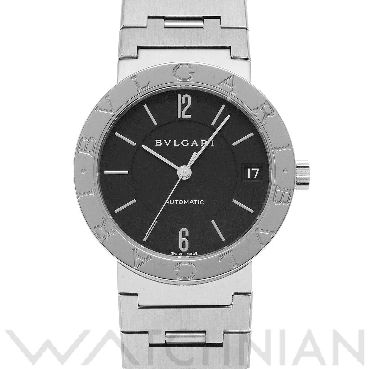 ブルガリ / BVLGARI ブルガリブルガリ BB33SSD ブラック ユニセックス 時計 【中古】【wristwatch】