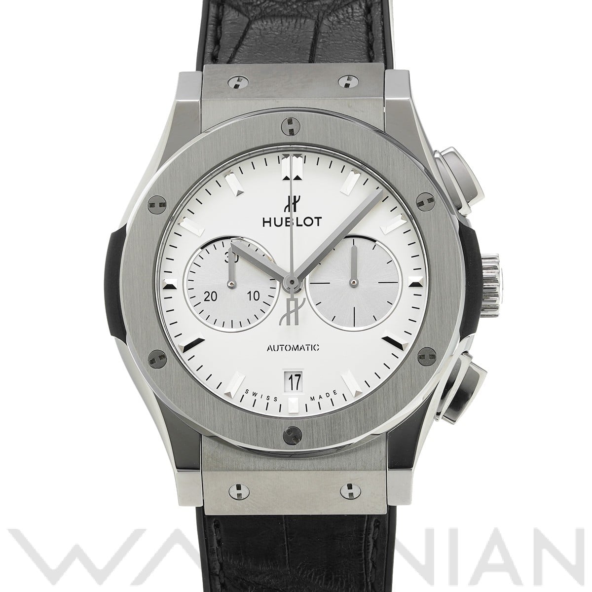 ウブロ / HUBLOT クラシックフュージョン チタニウム クロノグラフ オパリン 541.NX.2611.LR オパリン メンズ 時計 【中古】【wristwatch】