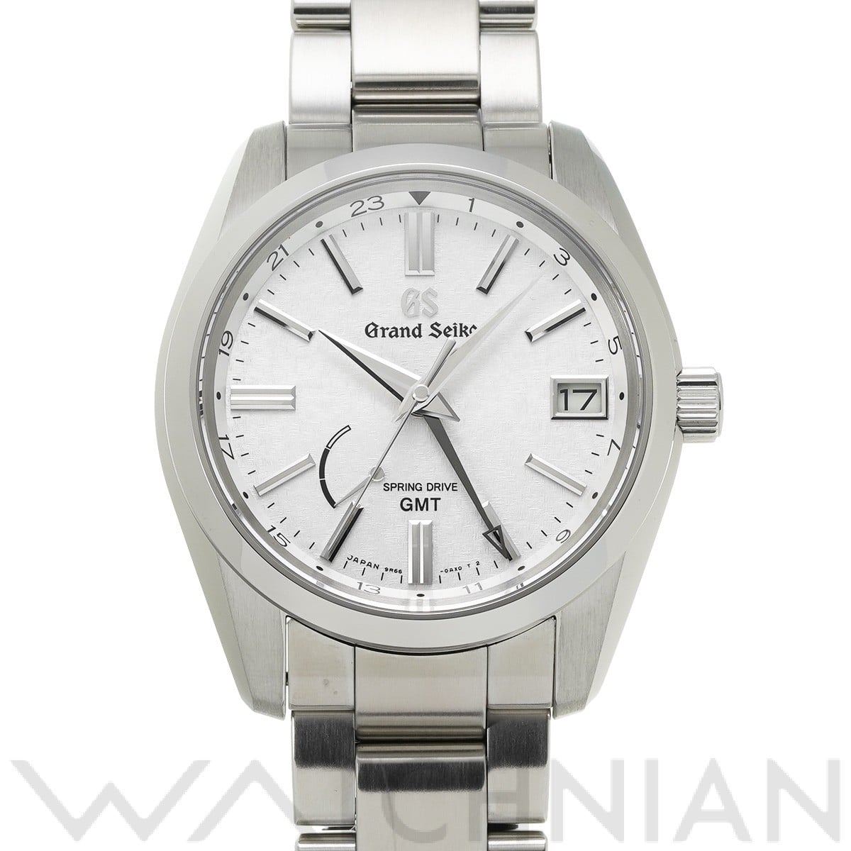 グランドセイコー / Grand Seiko ヘリテージコレクション スプリングドライブ GMT SBGE279 シルバー メンズ 時計 【中古】【wristwatch】