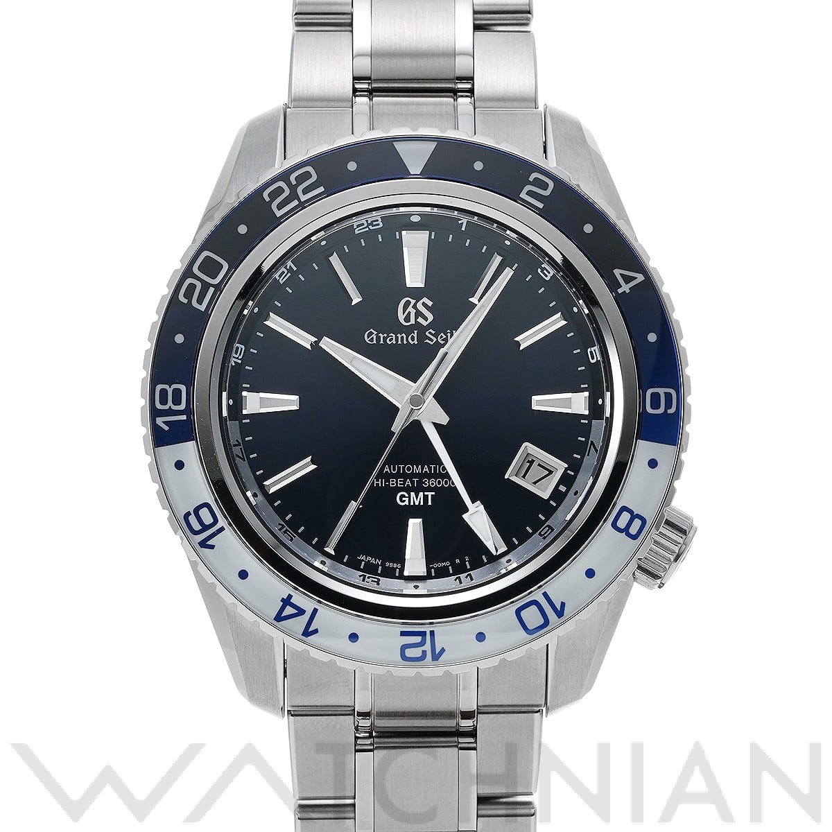 グランドセイコー / Grand Seiko スポーツコレクション メカニカル ハイビート36000 GMT SBGJ237 ミッドナイトブルー メンズ 時計 【中古】【wristwatch】