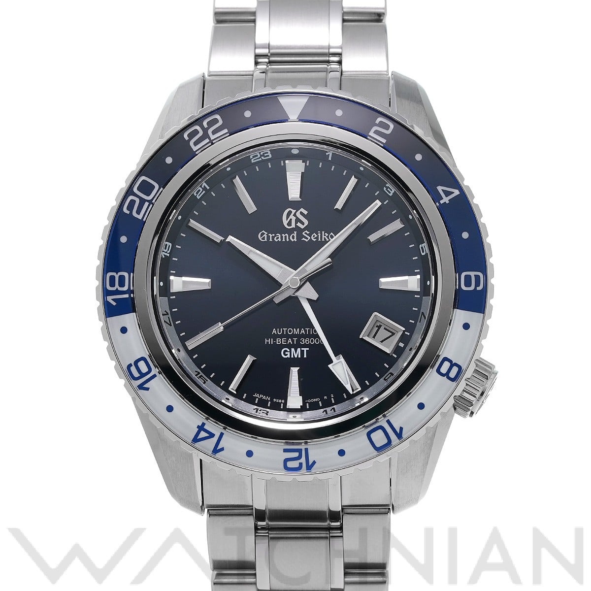 グランドセイコー / Grand Seiko スポーツコレクション メカニカル ハイビート36000 GMT SBGJ237 ミッドナイトブルー メンズ 時計 【中古】【wristwatch】