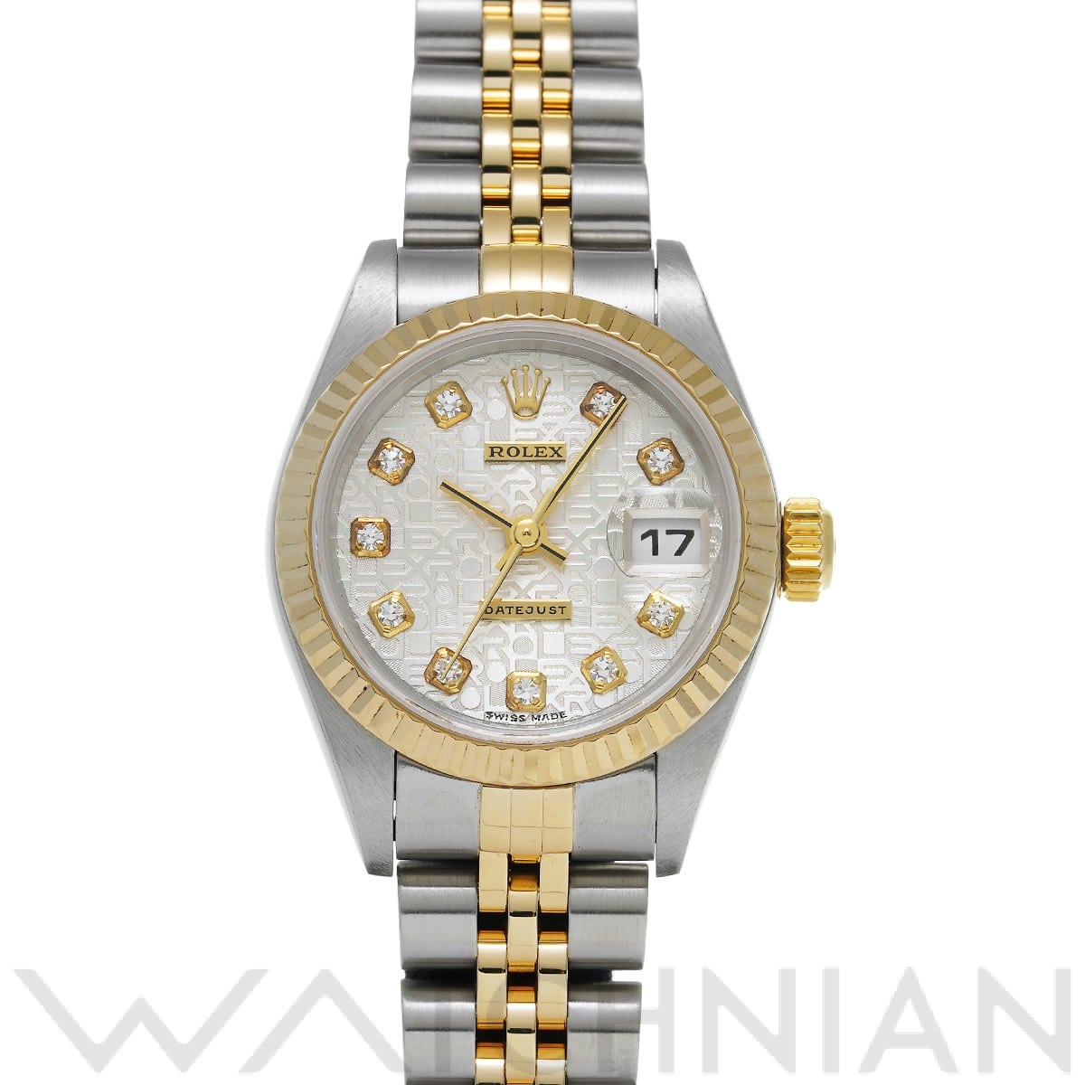 ロレックス デイトジャスト 79173G シルバーコンピュータ/ダイヤモンド レディース 時計 【中古】【wristwatch】