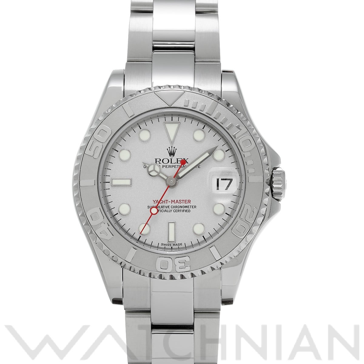 ヨットマスター 34 168622 Y番(2002年頃製造) シルバー ロレックス ROLEX ユニセックス 【中古】