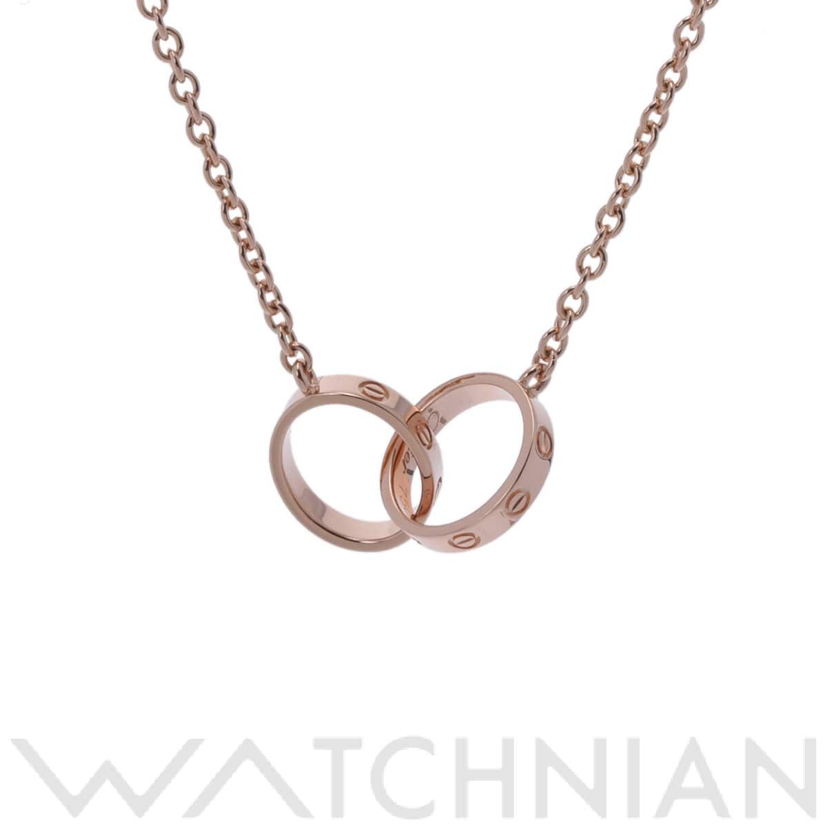 カルティエ ベビーラブ ネックレス 1PD ゴールド K18ピンクゴールド PG レディース ジュエリー 【中古】【jewelry】