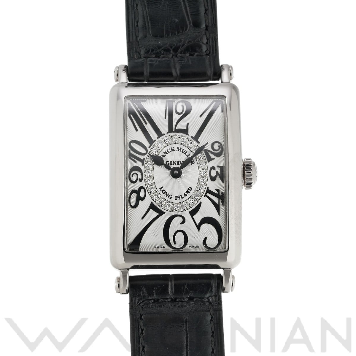 フランクミュラー / FRANCK MULLER ロングアイランド レリーフ 902QZCD1RRELIEF シルバー/ダイヤモンド レディース 時計 【中古】【wristwatch】