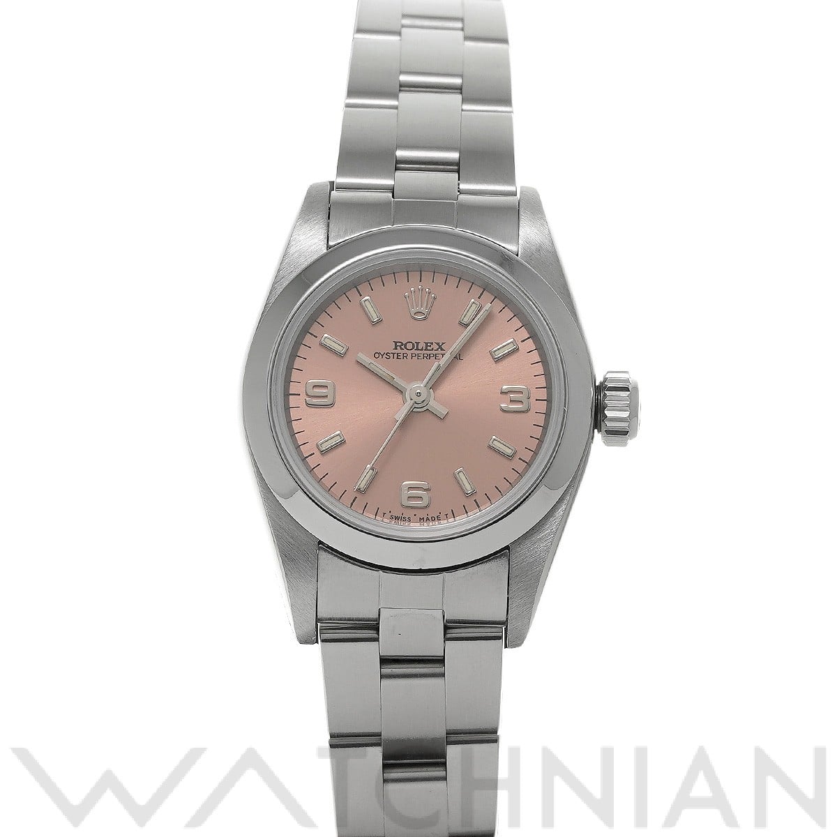 ロレックス / ROLEX オイスターパーペチュアル 67180 ピンク レディース 時計 【中古】【wristwatch】