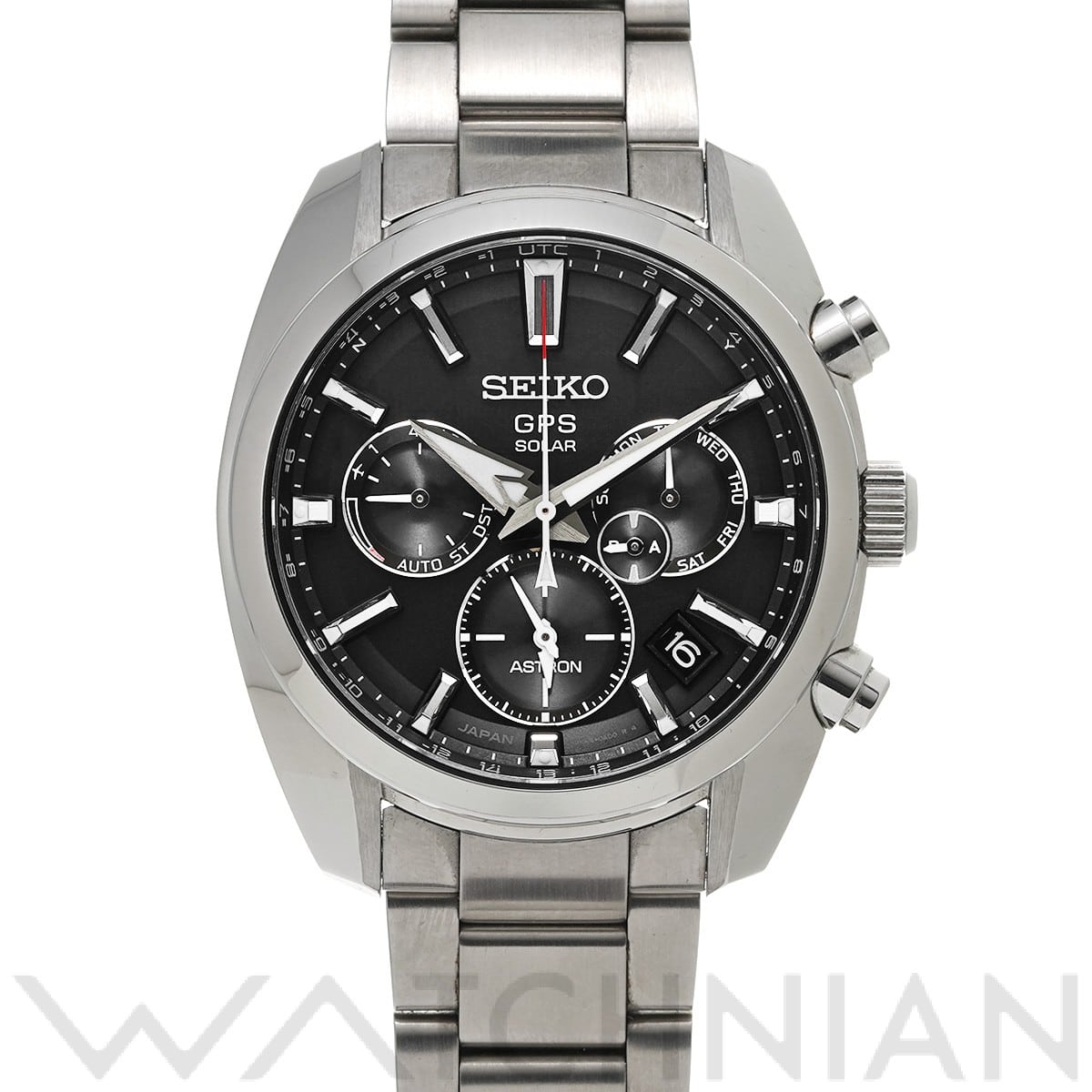 セイコー アストロン SBXC021 ブラック メンズ 時計 【中古】【wristwatch】