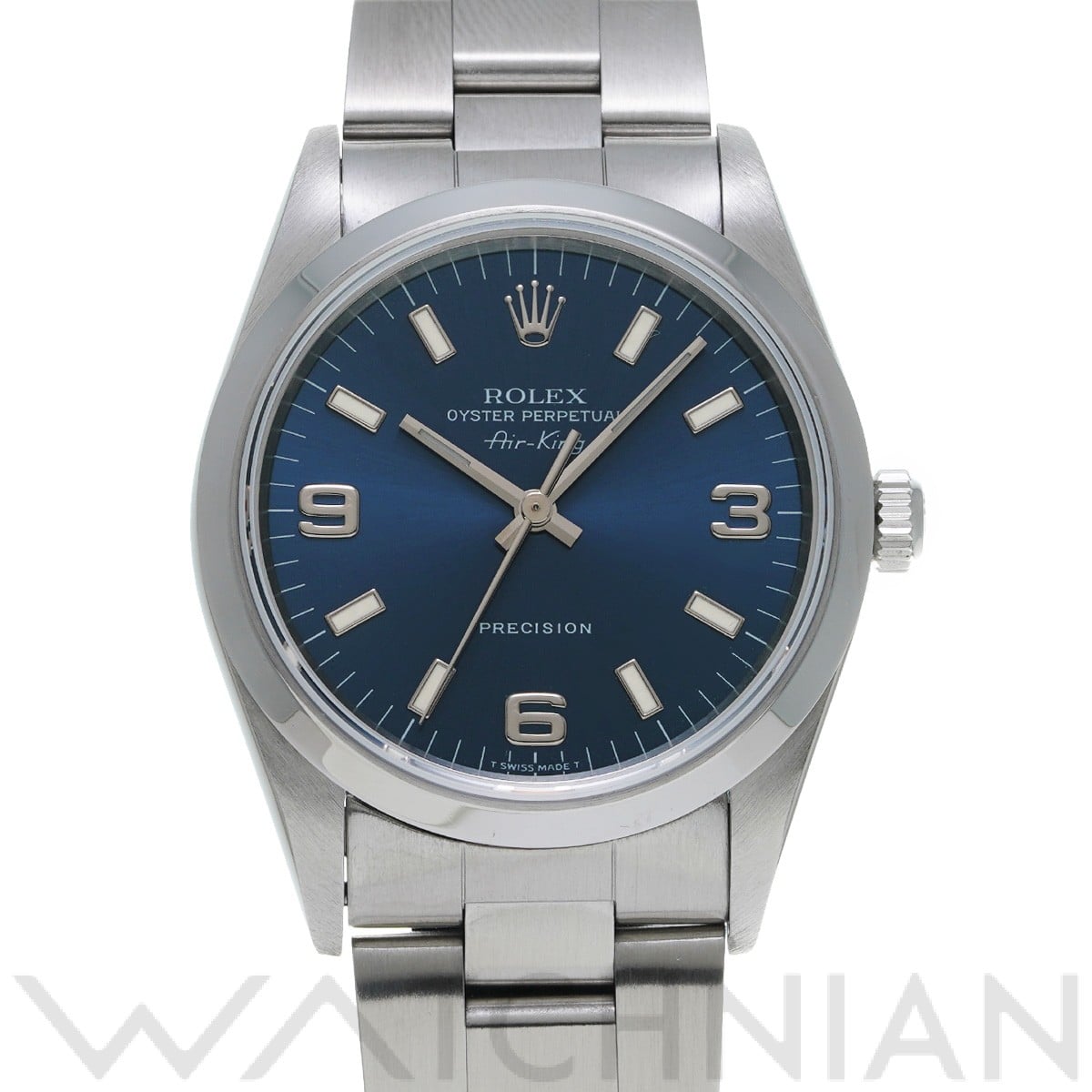 ロレックス エアキング 14000 ブルー メンズ 時計 【中古】【wristwatch】