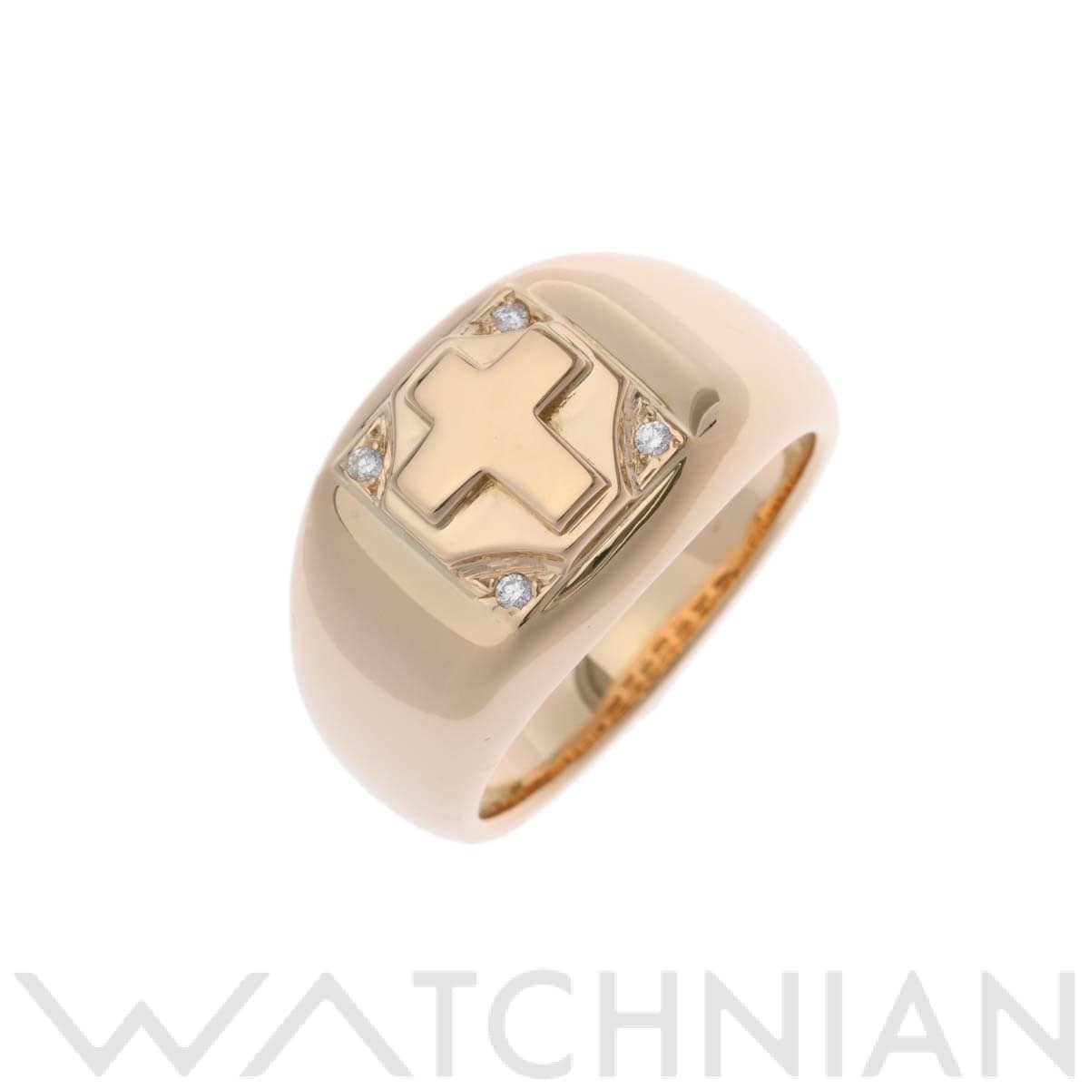 モニッケンダム 十字架リング ゴールド K18イエローゴールド YG レディース ジュエリー 【中古】【jewelry】