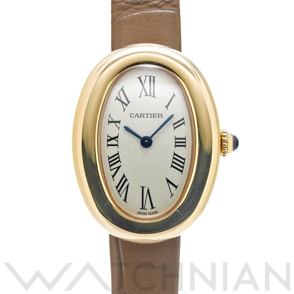 カルティエ ベニュワール 1920 SM WGBA0007 シルバー レディース 時計 【中古】【wristwatch】