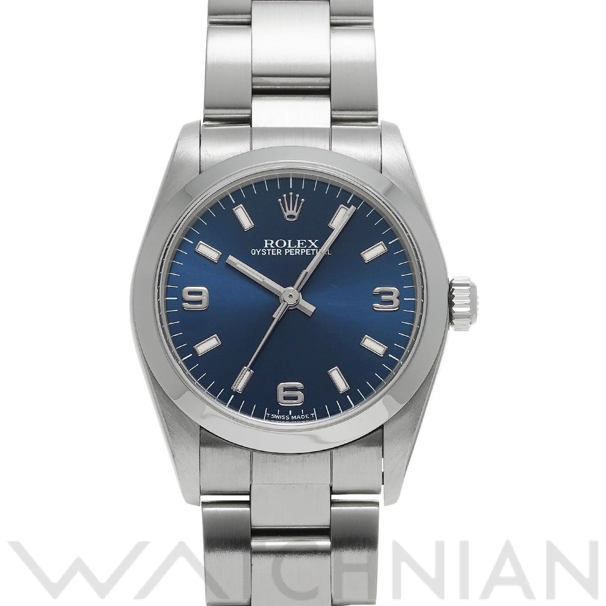 ロレックス / ROLEX オイスターパーペチュアル 67480 ブルー ユニセックス 時計 【中古】【wristwatch】