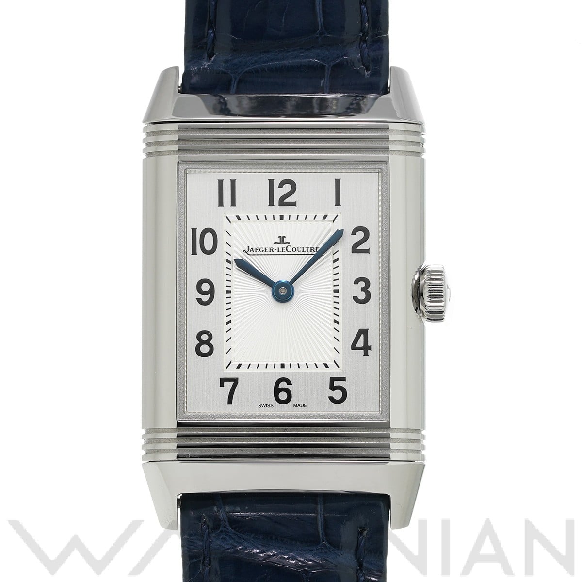 ジャガー ルクルト / Jaeger-LeCoultre レベルソ クラシック ミディアム デュエット Q2588422 シルバーグレー/ブラック/ダイヤモンド ユニセックス 時計 【中古】【wristwatch】