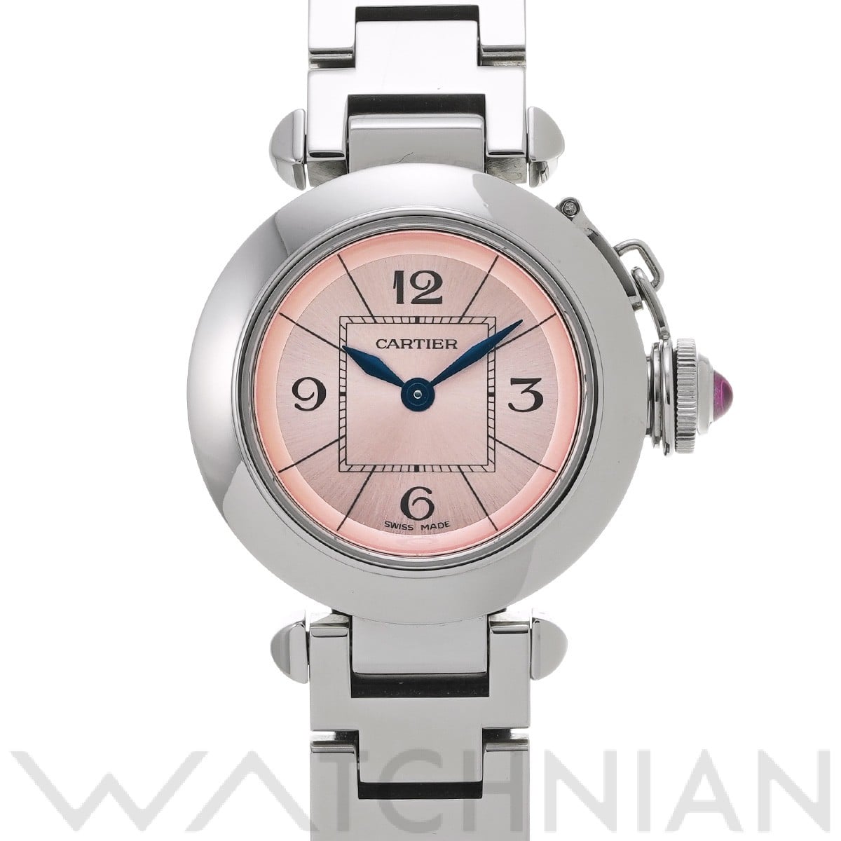 カルティエ / CARTIER ミスパシャ W3140008 ピンク レディース 時計 【中古】【wristwatch】