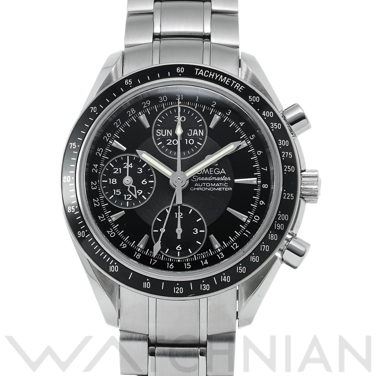 オメガ / OMEGA スピードマスター トリプルカレンダー 3220.50 ブラック メンズ 時計 【中古】【wristwatch】