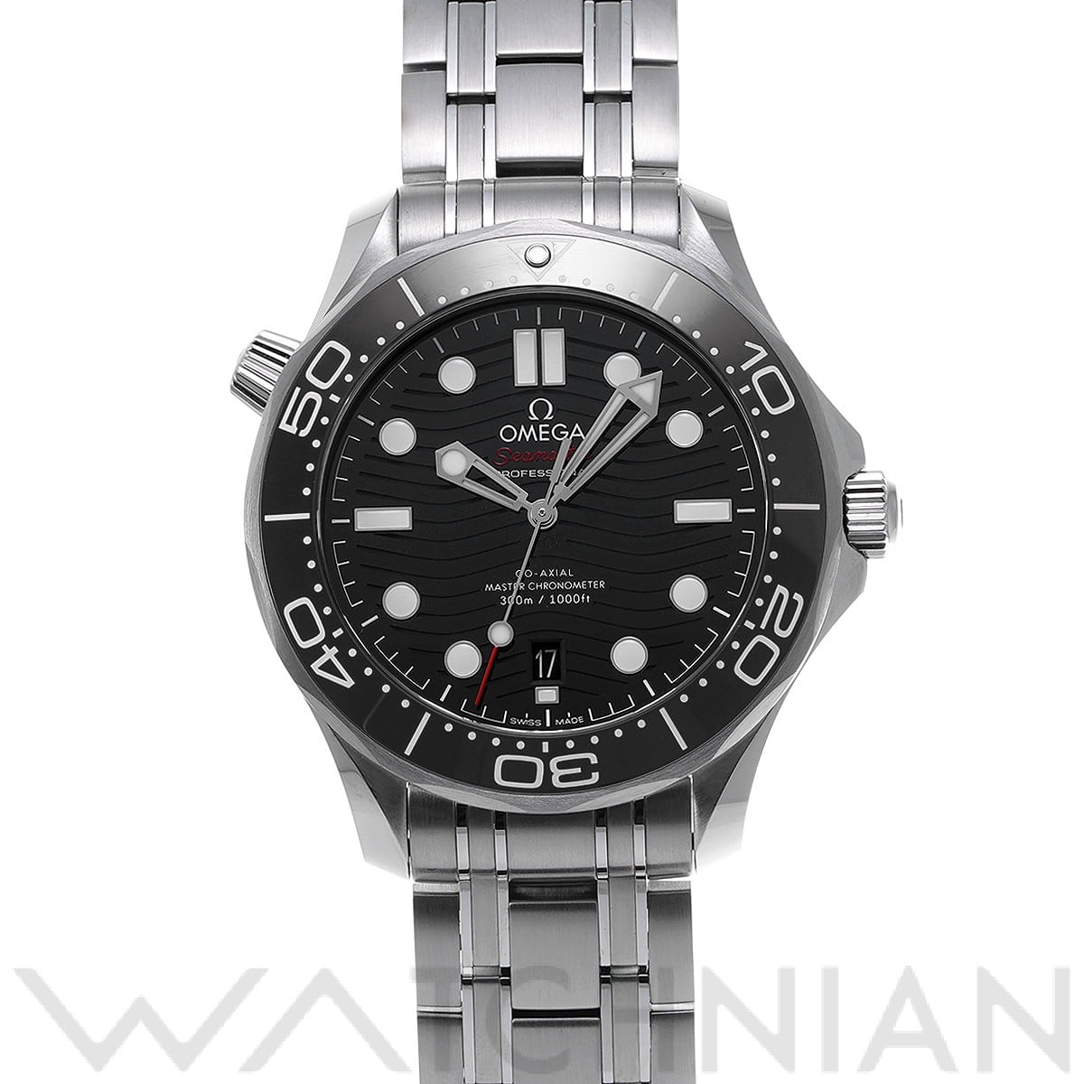 オメガ / OMEGA シーマスター ダイバー300 コーアクシャル マスタークロノメーター 210.30.42.20.01.001 ブラック メンズ 時計 【中古】【wristwatch】