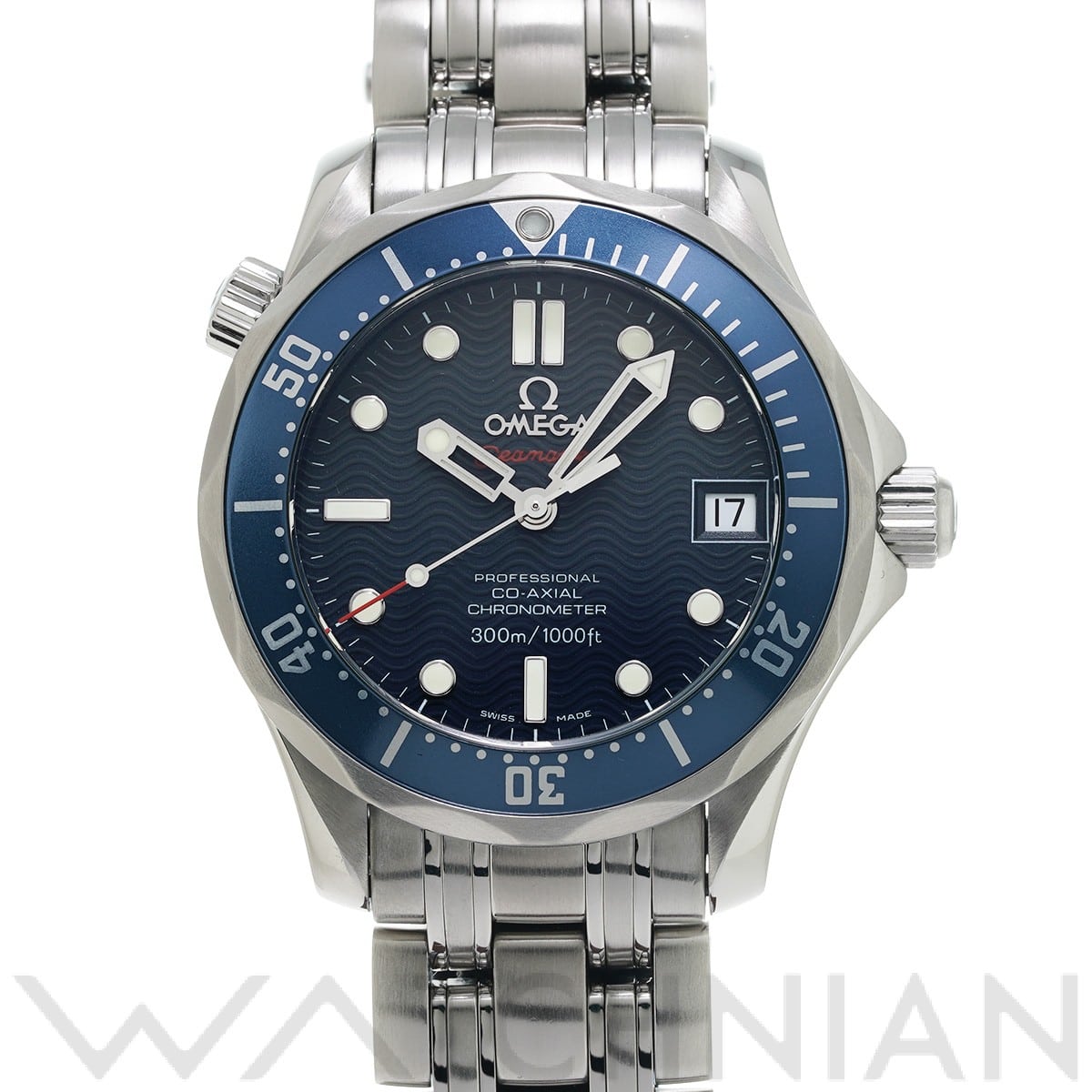 オメガ / OMEGA シーマスター ダイバー300 コーアクシャル 2222.80 ブルー メンズ 時計 【中古】【wristwatch】