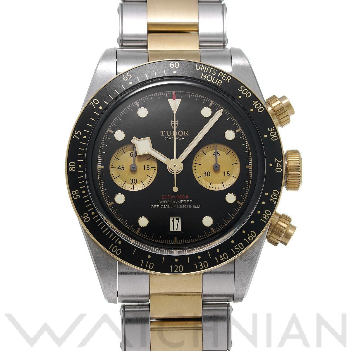 チューダー / チュードル ブラックベイ クロノ S&G 79363N ブラック/シャンパン メンズ 時計 【中古】【wristwatch】