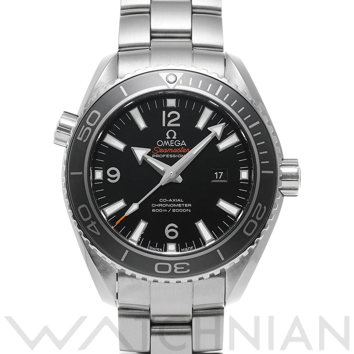 オメガ / OMEGA シーマスター プラネットオーシャン 600 コーアクシャル 232.30.38.20.01.001 ブラック ユニセックス 時計 【中古】【wristwatch】