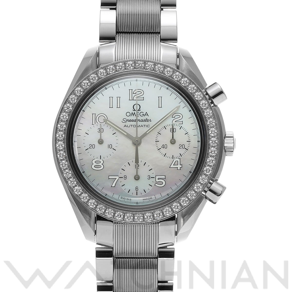 オメガ / OMEGA スピードマスター オートマティック 3515.70 ホワイトシェル ユニセックス 時計 【中古】【wristwatch】