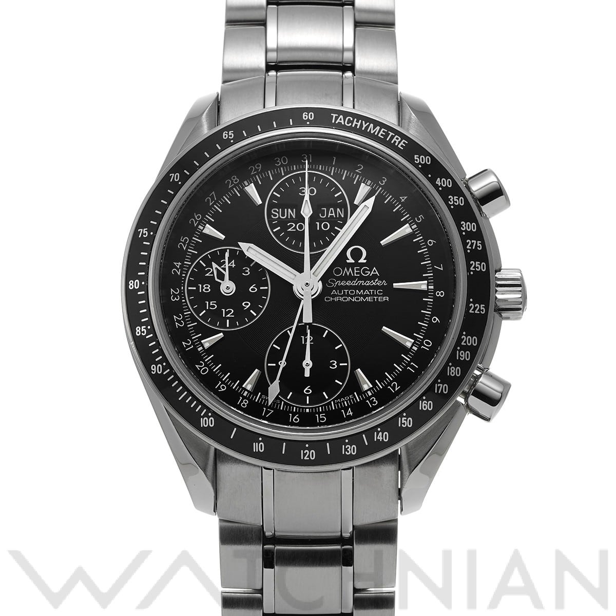 オメガ / OMEGA スピードマスター トリプルカレンダー 3220.50 ブラック メンズ 時計 【中古】【wristwatch】