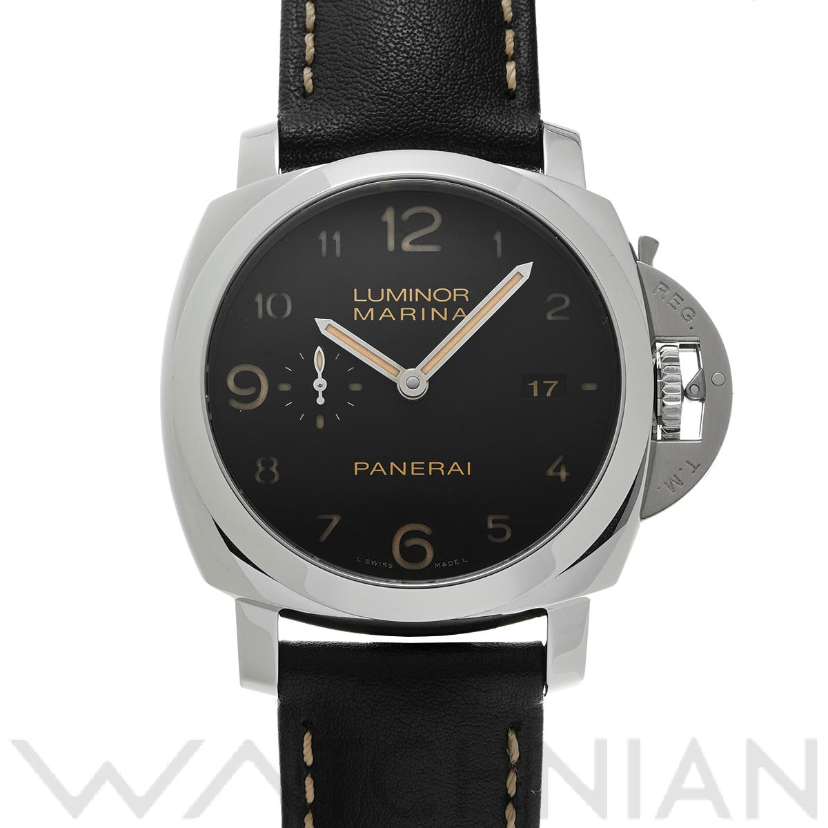 ルミノールマリーナ 1950 3デイズ オートマティック PAM00359 R番(2015年製造) ブラック パネライ PANERAI メンズ 【中古】